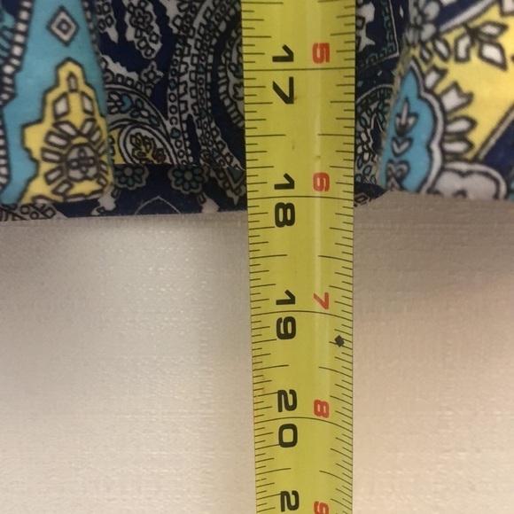 INC Pleated Skater Skirt, Size 10 Paisley Print - Picture 6 of 6